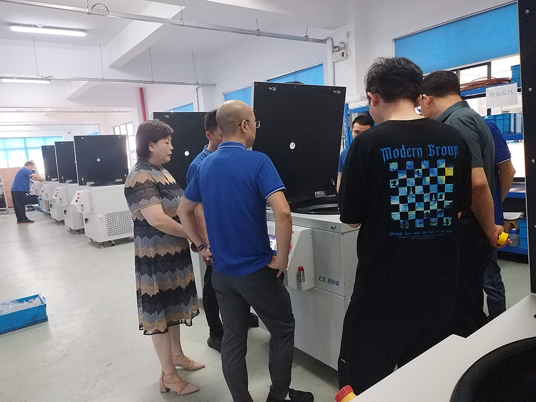 On-site acceptance of a batch of customized large-capacity refrigerated centrifuges